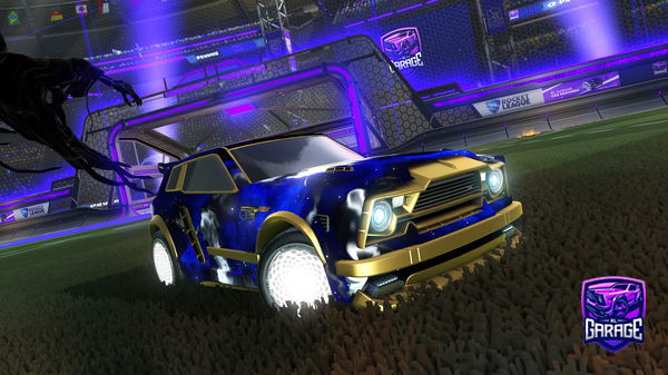 A Rocket League car design from ChillTime