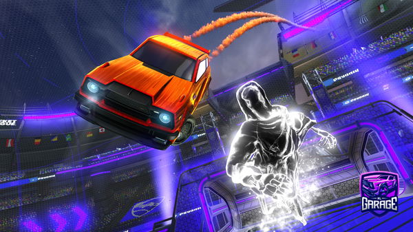 A Rocket League car design from Atomic-Boost