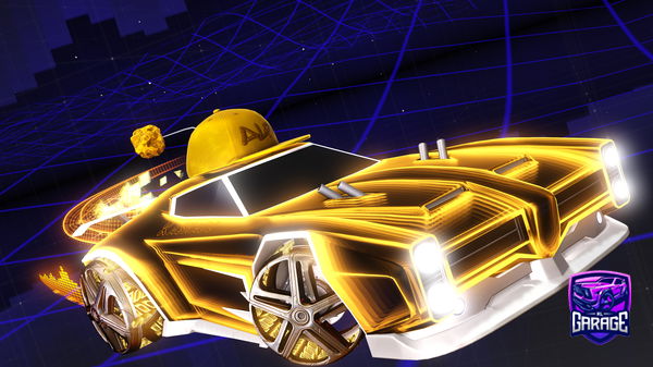 A Rocket League car design from MrRogers143