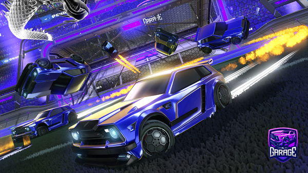 A Rocket League car design from VaveAtomic