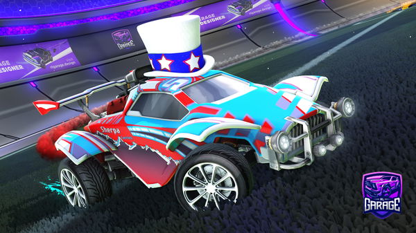 A Rocket League car design from MrFruitsnackx-RL