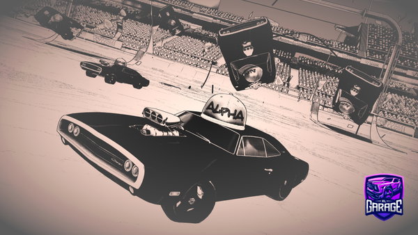A Rocket League car design from BAZOOKA133