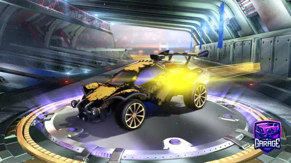 A Rocket League car design from Zirered