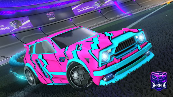 A Rocket League car design from Kekeluipa