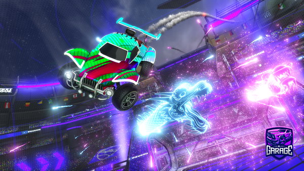 A Rocket League car design from Champ123