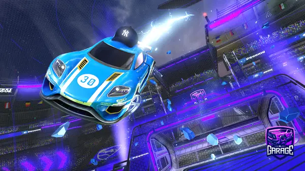 A Rocket League car design from Noisyboyusa