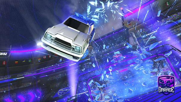 A Rocket League car design from the_goon_god87