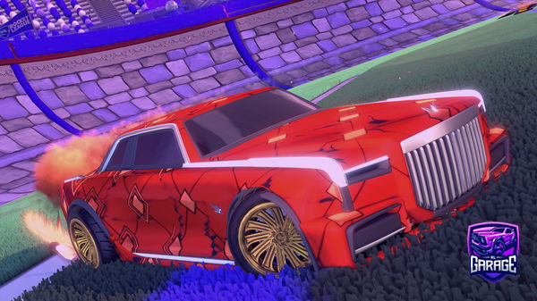 A Rocket League car design from Bud-u-like