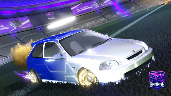 A Rocket League car design from HO2