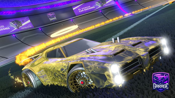 A Rocket League car design from MrCactus193