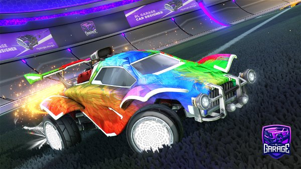 A Rocket League car design from Iceage9256