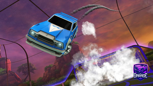 A Rocket League car design from TR_25xa