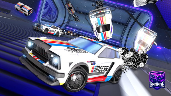 A Rocket League car design from KJR7510