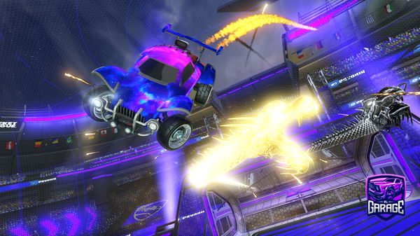 A Rocket League car design from gmgk7890