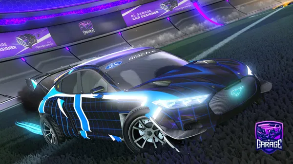 A Rocket League car design from BOBALOBAYOUS