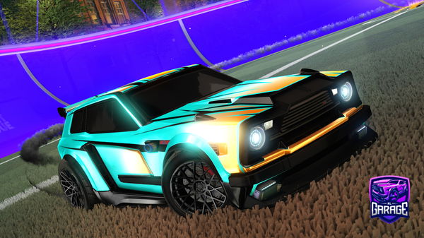 A Rocket League car design from AlannRL_10