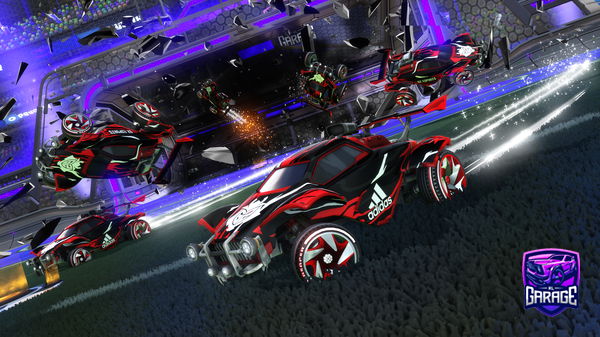 A Rocket League car design from Wyllige