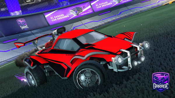 A Rocket League car design from Firehog164