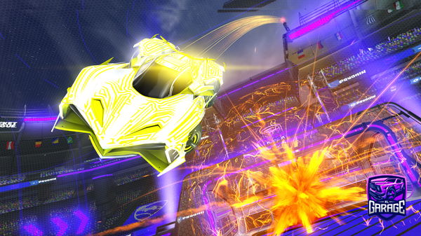 A Rocket League car design from BigDigga