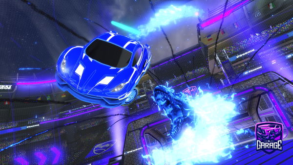 A Rocket League car design from poodle481lucky