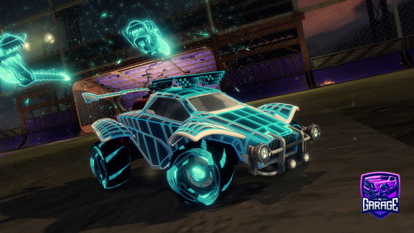 A Rocket League car design from Goategaard