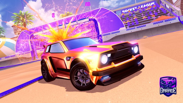 A Rocket League car design from Csxzy