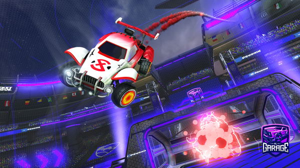 A Rocket League car design from RL-Dora