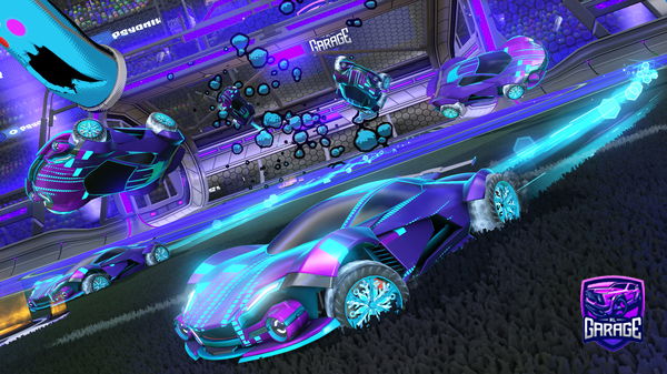 A Rocket League car design from Yumin-the-first