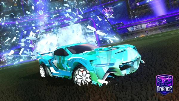 A Rocket League car design from Lithuania