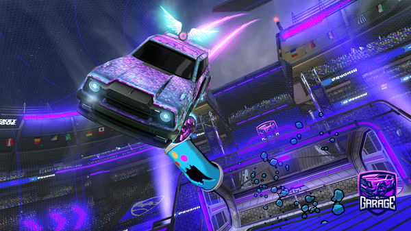 A Rocket League car design from hosamking2122