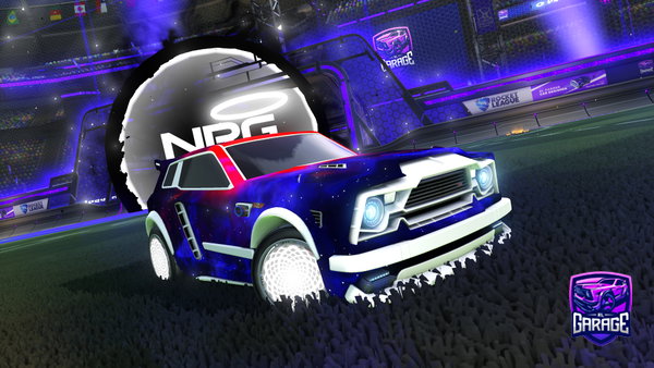 A Rocket League car design from Marcegol