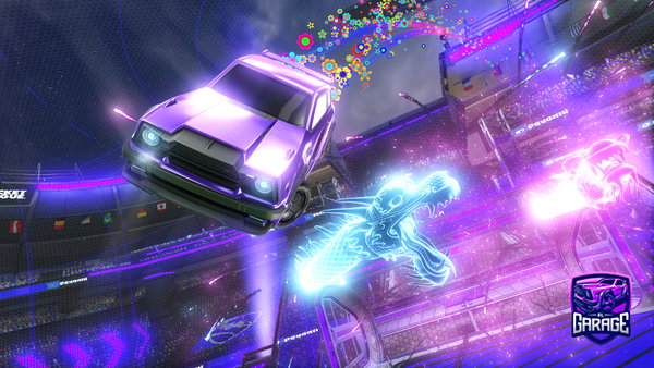 A Rocket League car design from Bewtbyyobot123