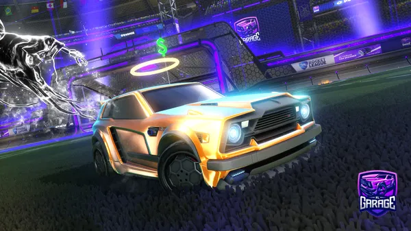A Rocket League car design from DRCRyzenboyz