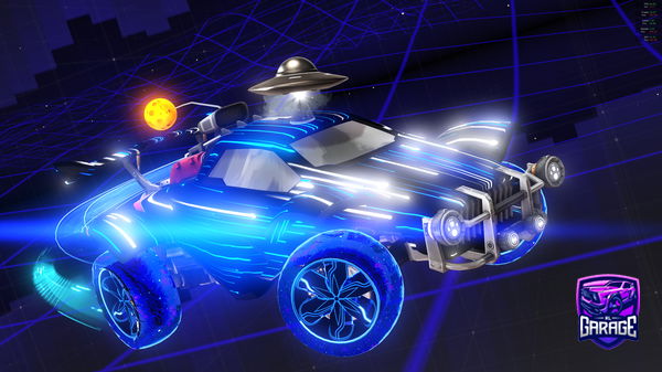 A Rocket League car design from ItsGiuze