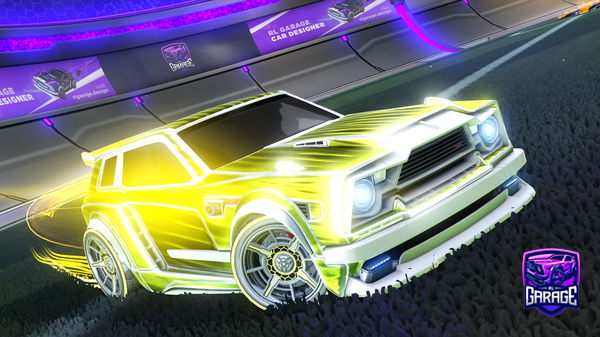 A Rocket League car design from Kerency