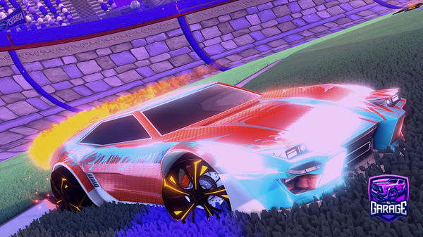 A Rocket League car design from Silenterror