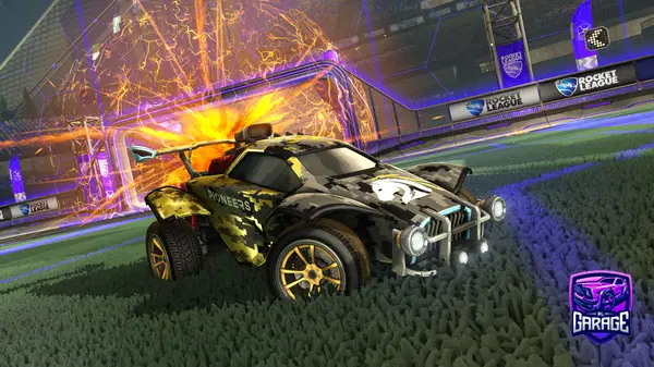 A Rocket League car design from Tennerbaum