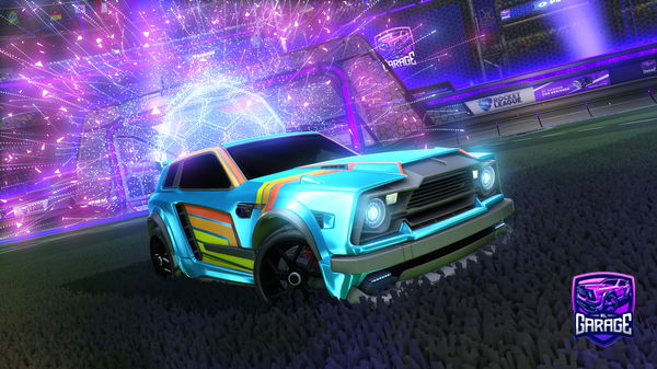 A Rocket League car design from Zjarany_Simba