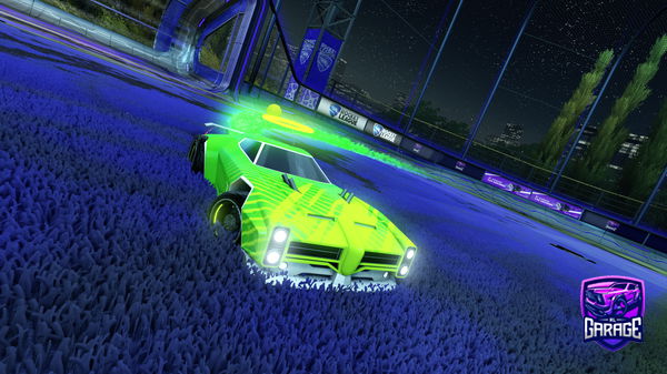 A Rocket League car design from Youtube-Prelusen