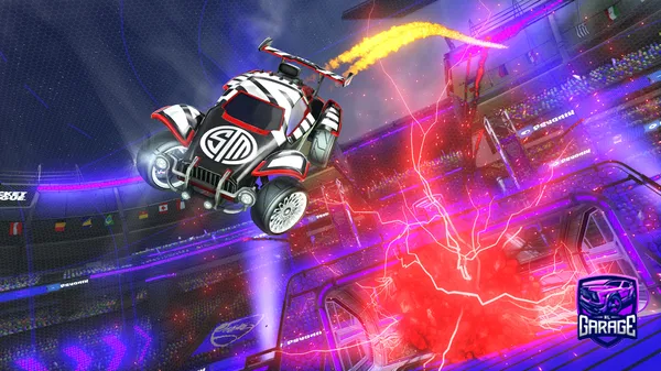 A Rocket League car design from themaxitaxi789