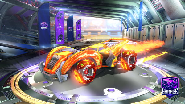 A Rocket League car design from WaterM3lon