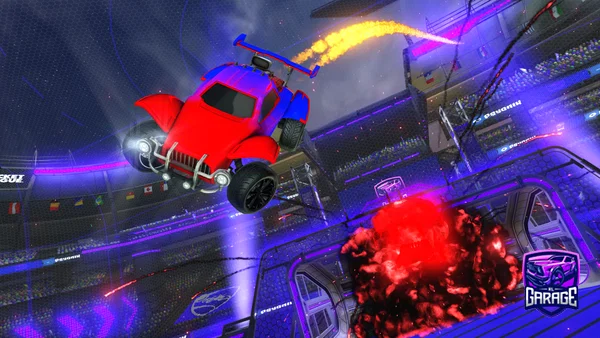 A Rocket League car design from Alpha2401