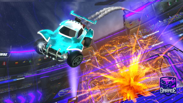 A Rocket League car design from matisse1233