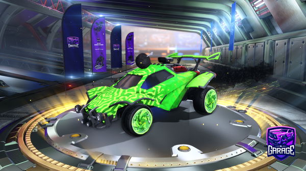 A Rocket League car design from israeltheboy