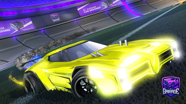 A Rocket League car design from NRG_dhidby