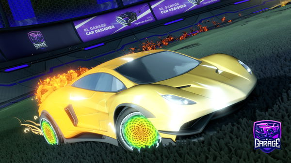 A Rocket League car design from JENRL