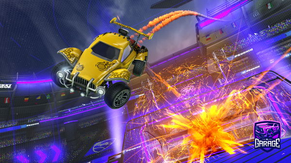 A Rocket League car design from sticks_vraks