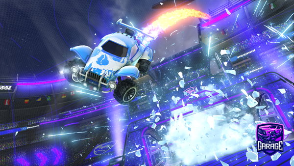 A Rocket League car design from Skunk07