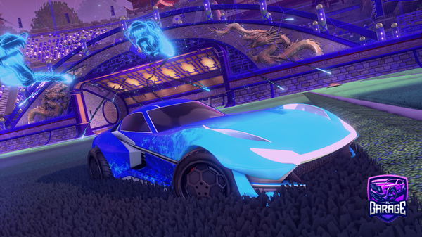 A Rocket League car design from ytOMGcappy