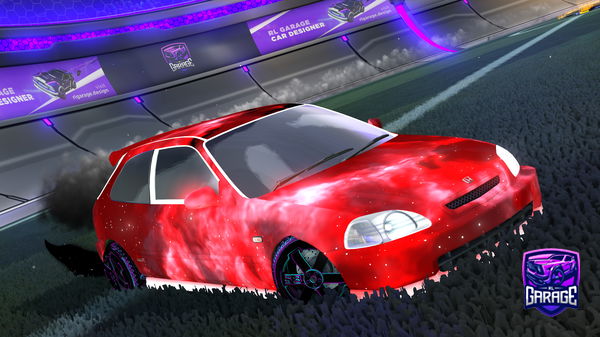 A Rocket League car design from Foxgamingv2